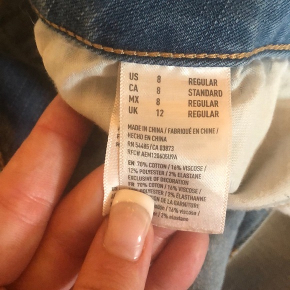 American Eagle Size 8 Jeans - Picture 4 of 8